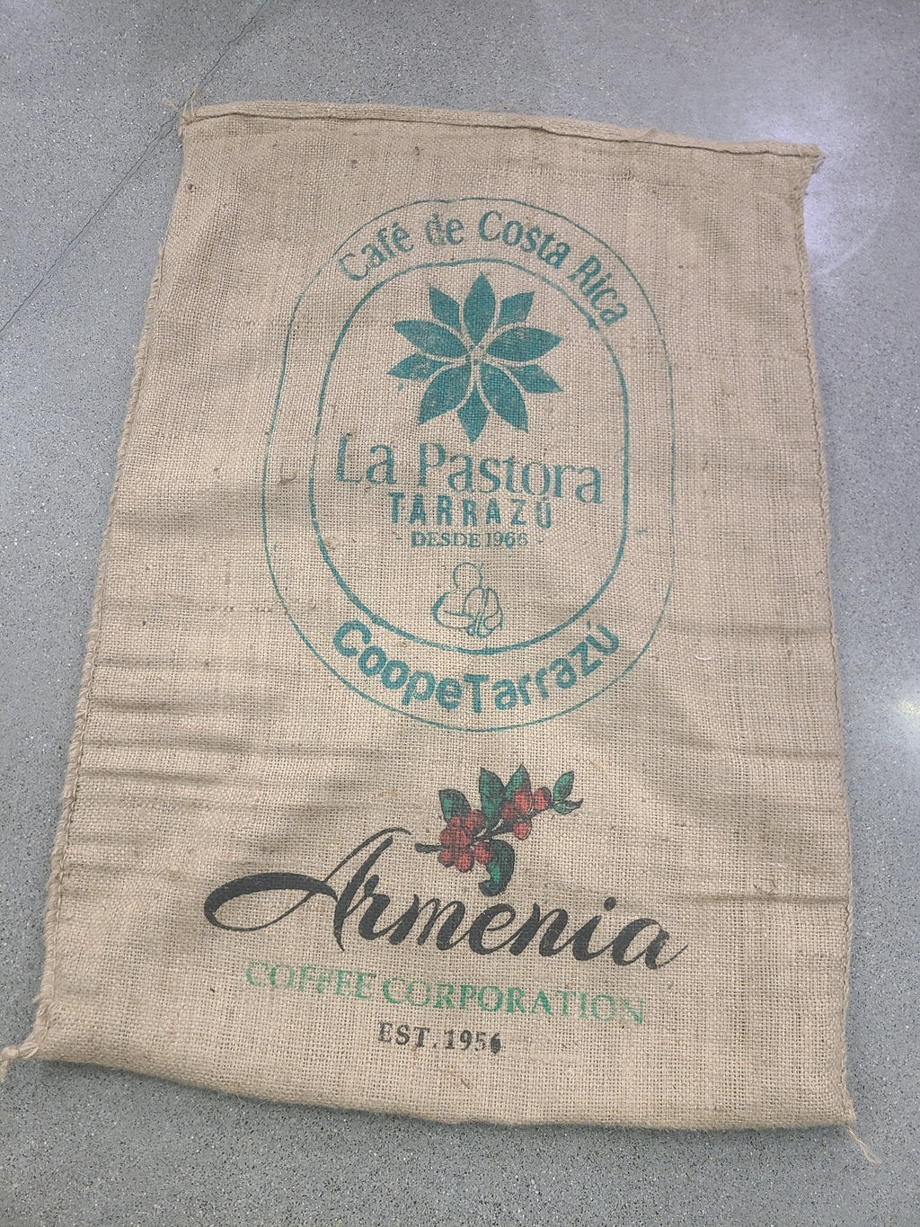 Burlap Coffee Bag